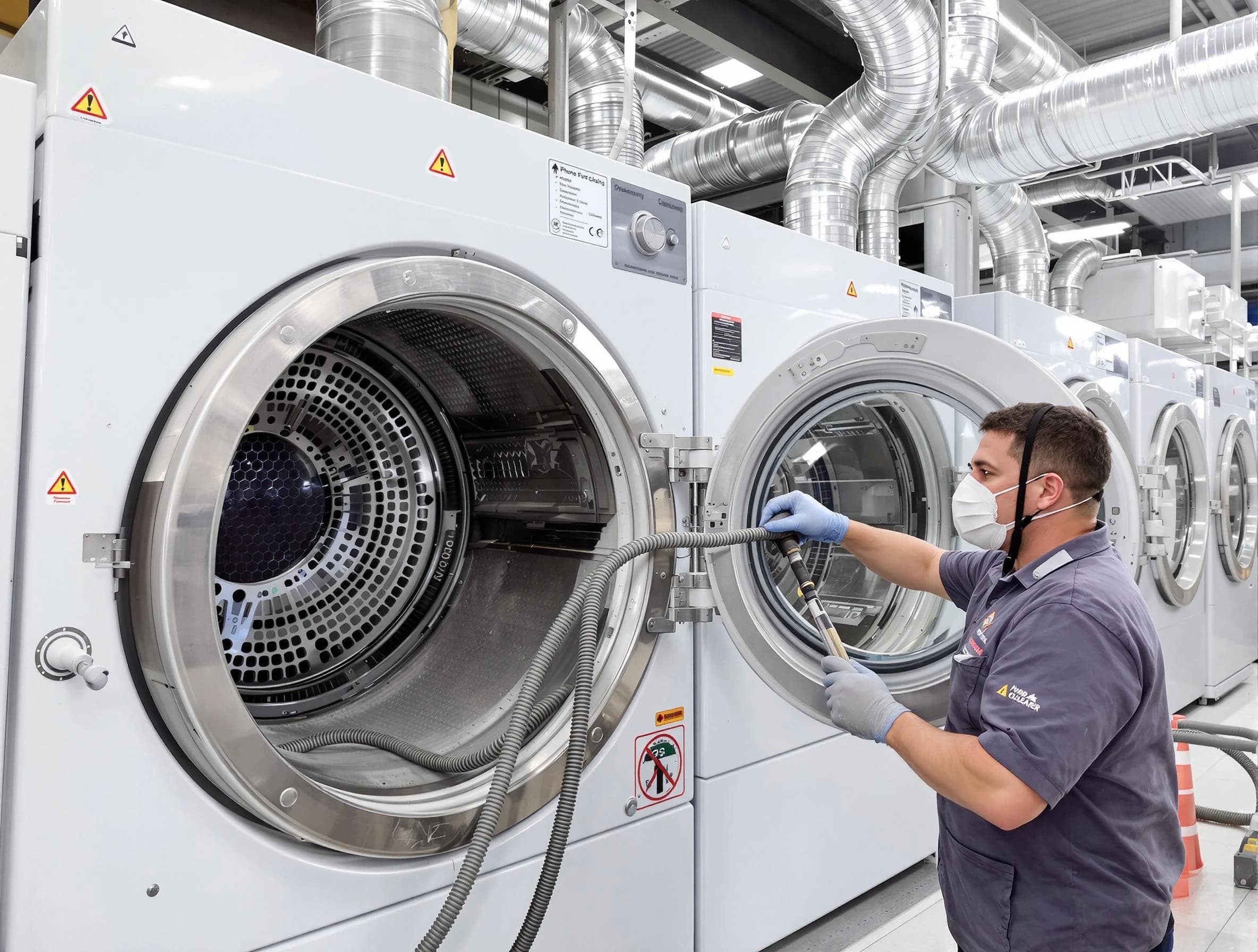 Industrial-grade dryer vent cleaning by Walpole Dryer Vent Cleaning in Walpole