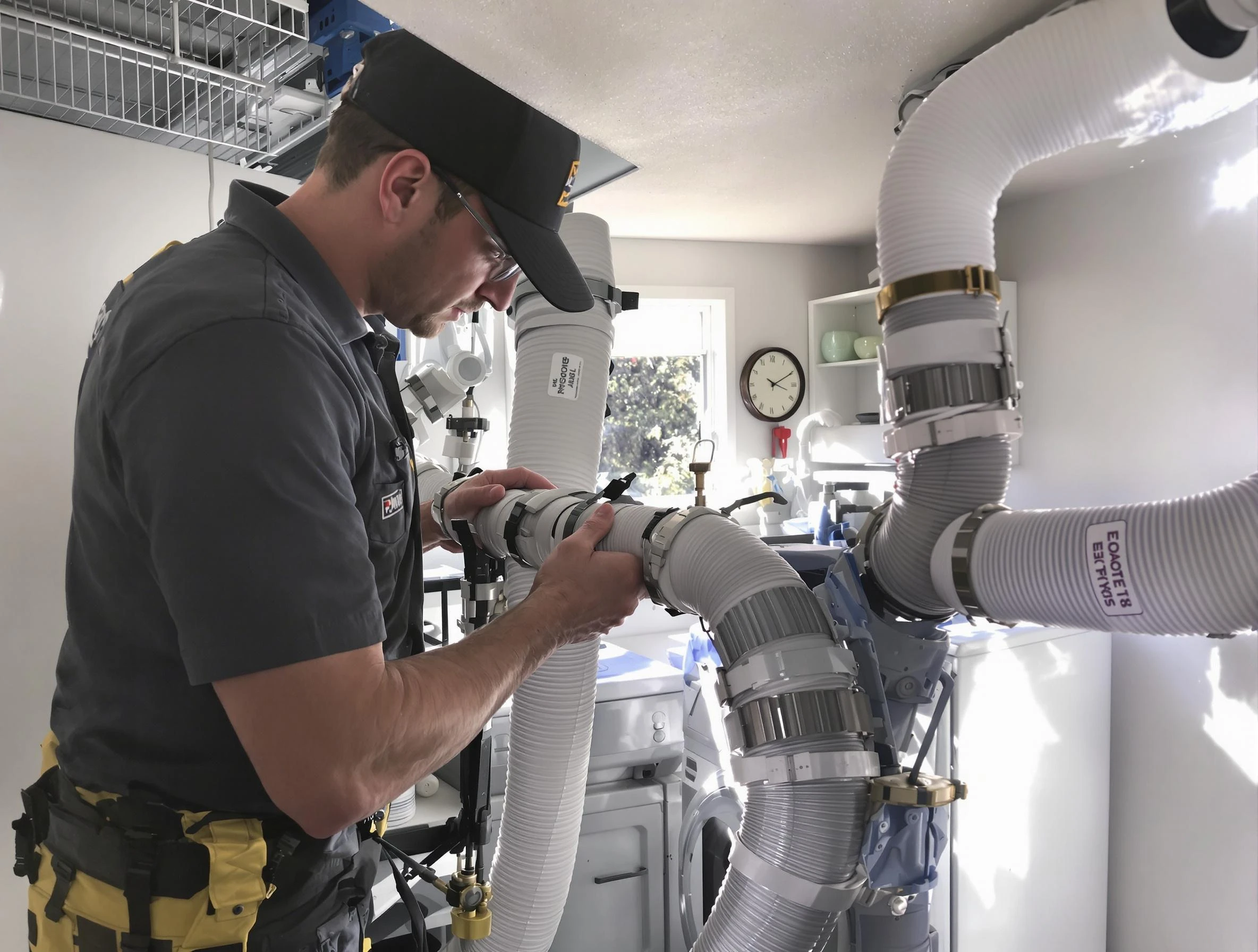 Dryer Vent Hose Installation in Walpole