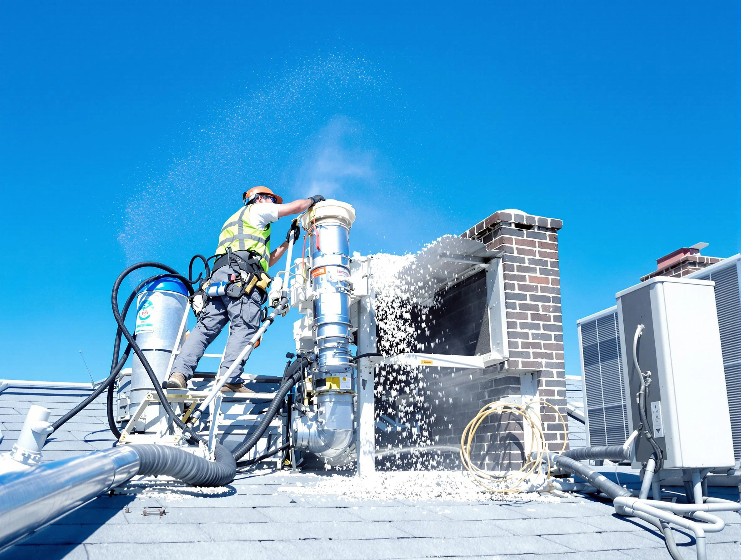 Expert roof dryer vent cleaning by Walpole Dryer Vent Cleaning in Walpole